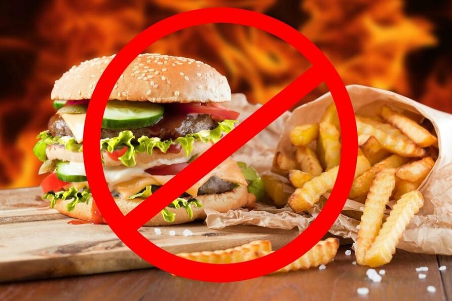 kenksmingas maistas potencijai